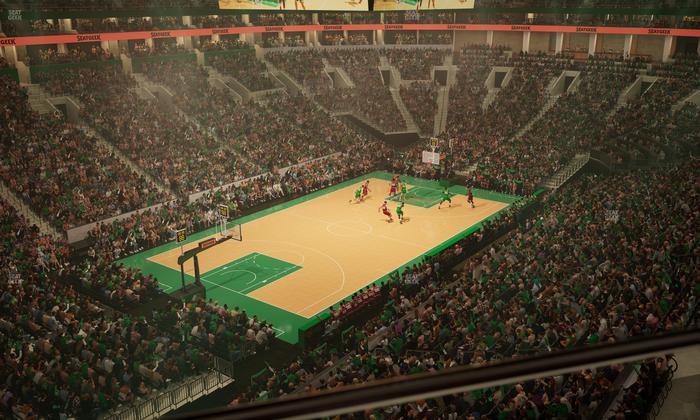 TD Garden - Section Balcony 305 Seat View