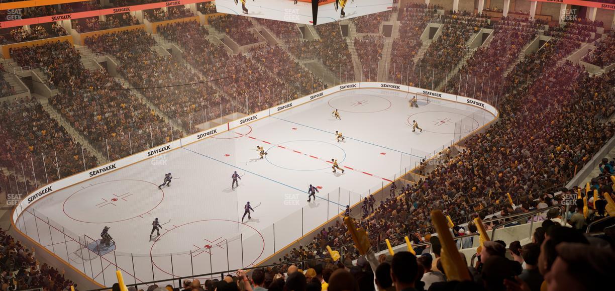 TD Garden - Section Balcony 305 Seat View