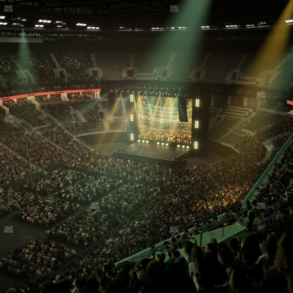 TD Garden - Section Balcony 305 Seat View