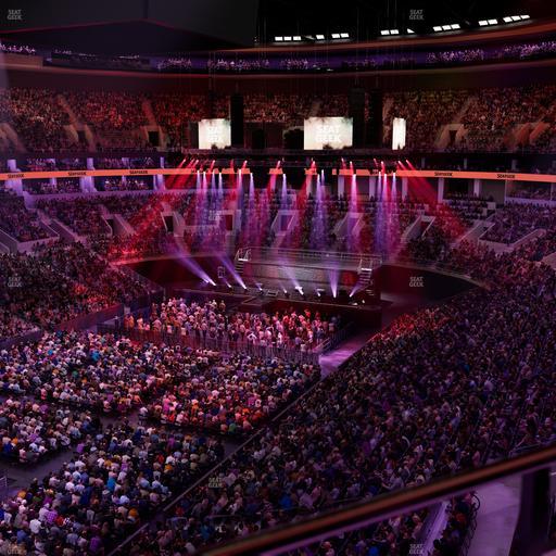 TD Garden - Section Balcony 305 Seat View