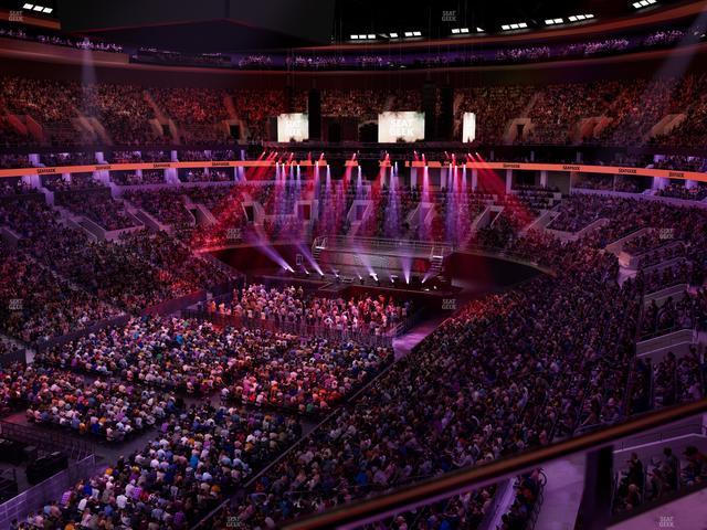 TD Garden - Section Balcony 305 Seat View