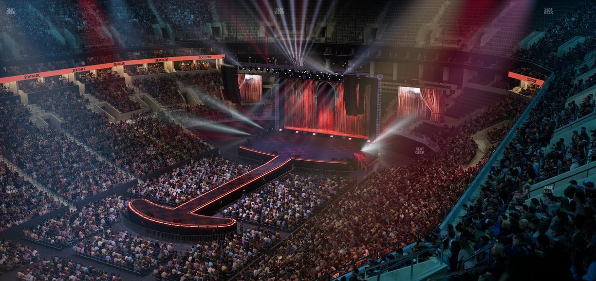 TD Garden - Section Balcony 305 Seat View