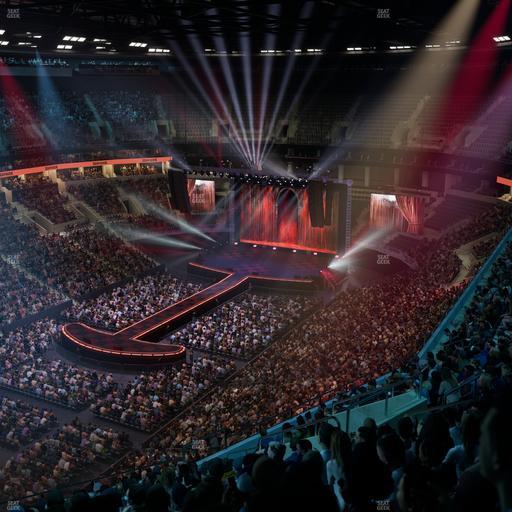 TD Garden - Section Balcony 305 Seat View