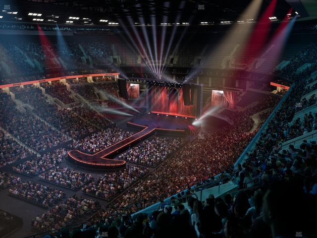 TD Garden - Section Balcony 305 Seat View TD Garden - Section Balcony 305 Seat View