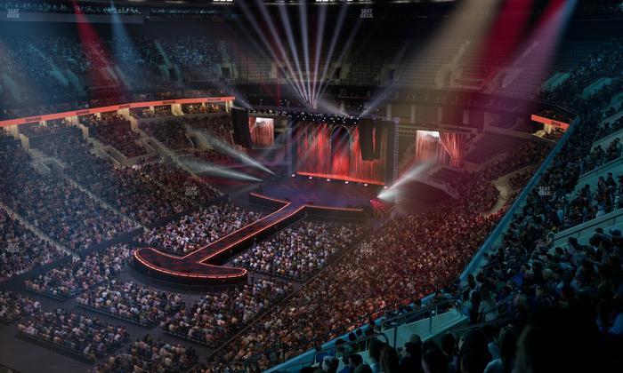 TD Garden - Section Balcony 305 Seat View