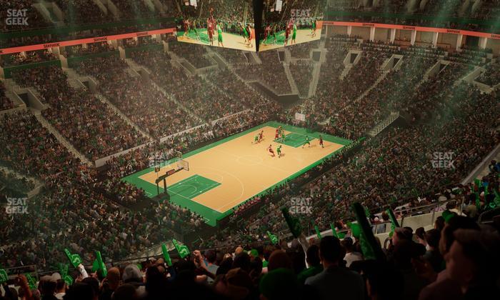 TD Garden - Section Balcony 305 Seat View