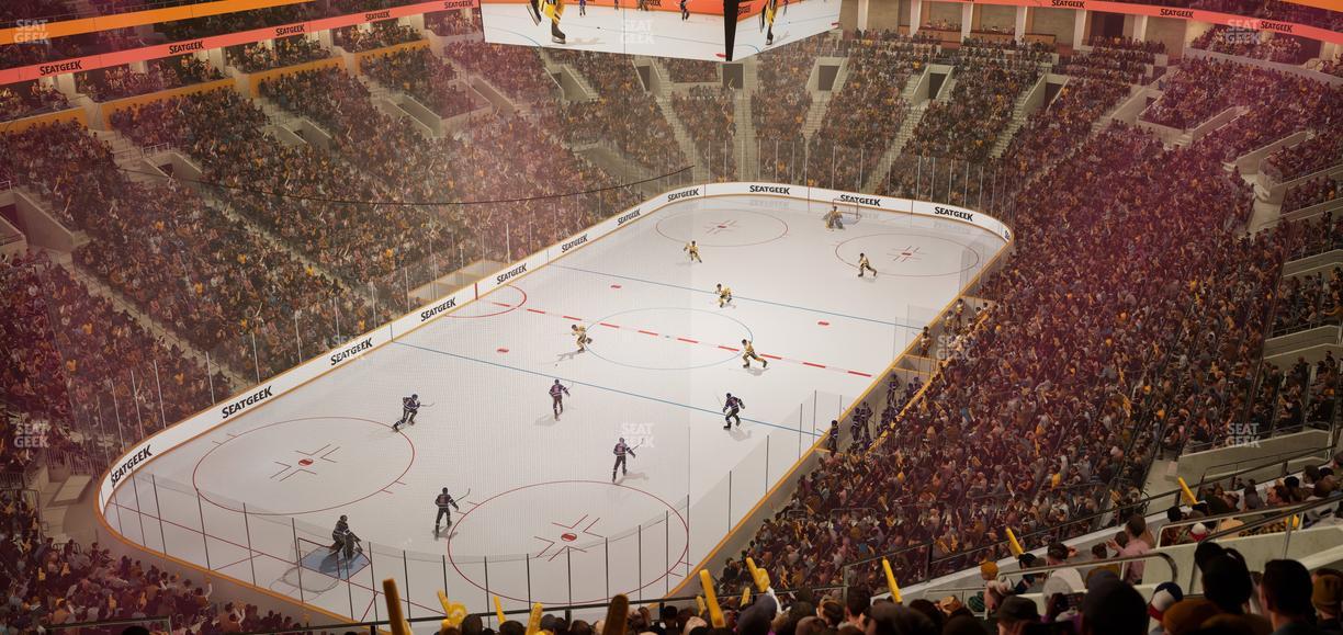 TD Garden - Section Balcony 306 Seat View
