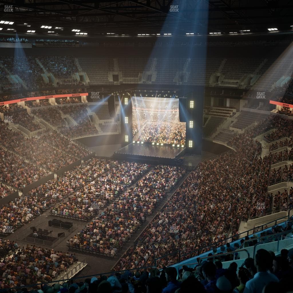 TD Garden - Section Balcony 306 Seat View