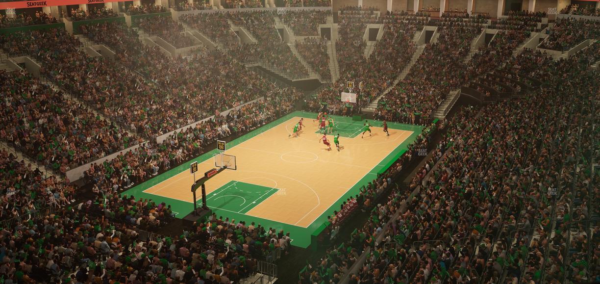 TD Garden - Section Balcony 306 Seat View