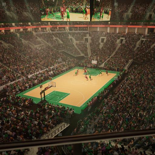 TD Garden - Section Balcony 306 Seat View