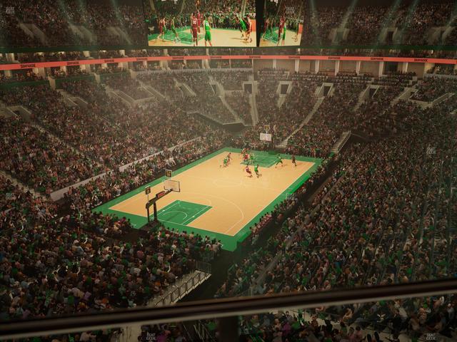 TD Garden - Section Balcony 306 Seat View