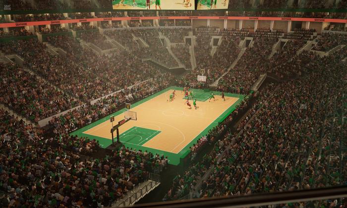 TD Garden - Section Balcony 306 Seat View