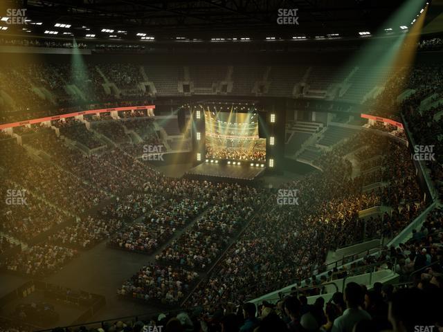 TD Garden - Section Balcony 306 Seat View