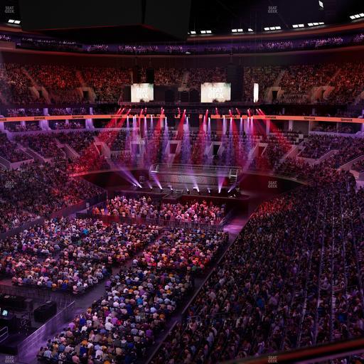 TD Garden - Section Balcony 306 Seat View