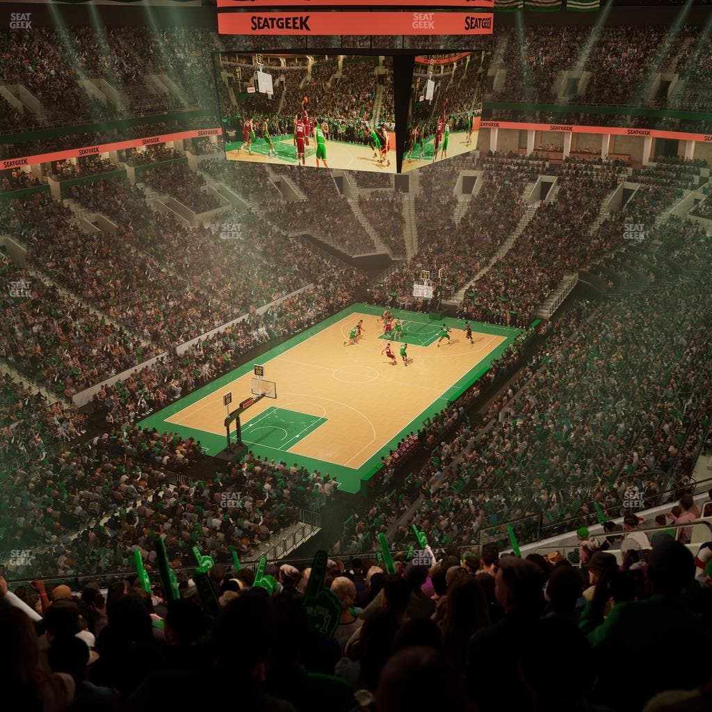 TD Garden - Section Balcony 306 Seat View