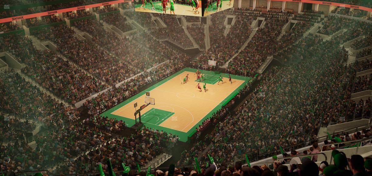 TD Garden - Section Balcony 306 Seat View