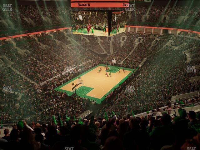 TD Garden - Section Balcony 306 Seat View TD Garden - Section Balcony 306 Seat View