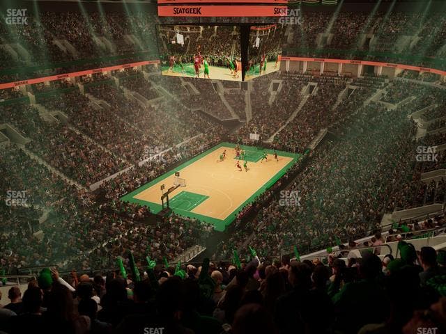 TD Garden - Section Balcony 306 Seat View