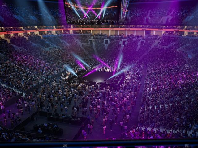 TD Garden - Section Balcony 307 Seat View