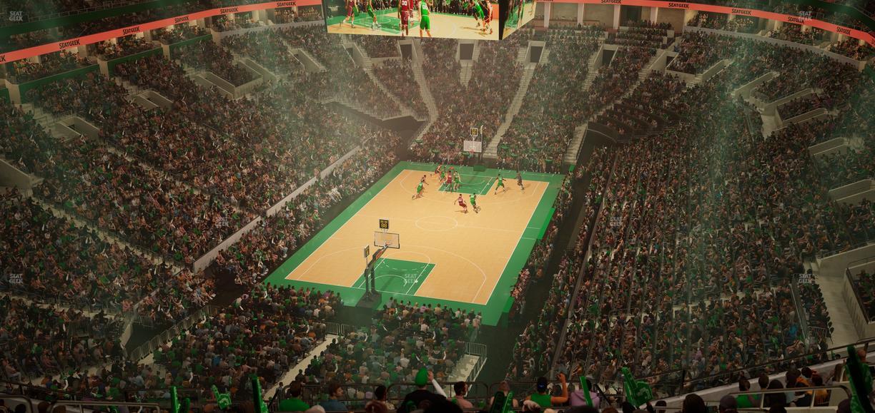 TD Garden - Section Balcony 307 Seat View