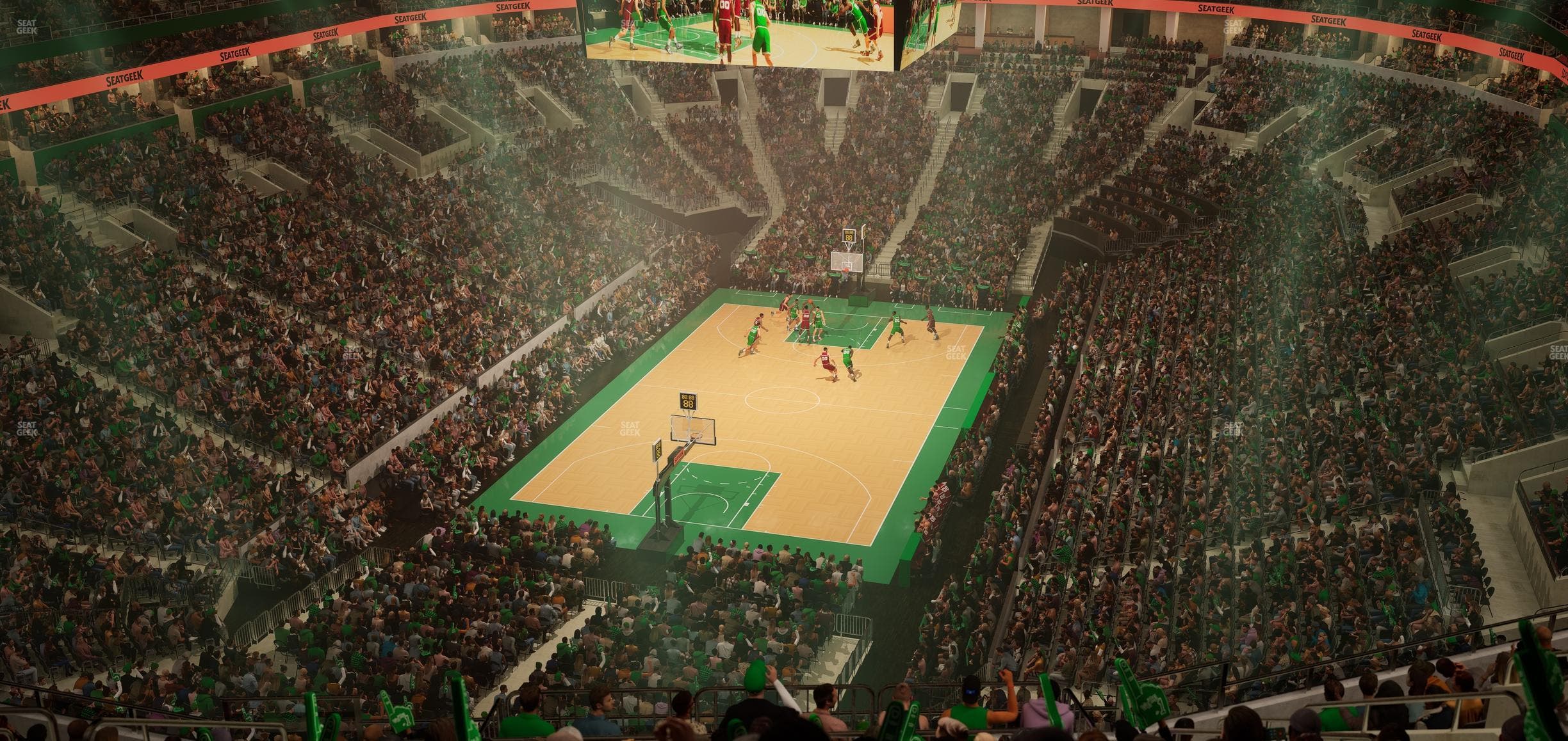 TD Garden - Section Balcony 307 Seat View