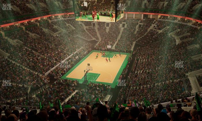 TD Garden - Section Balcony 307 Seat View