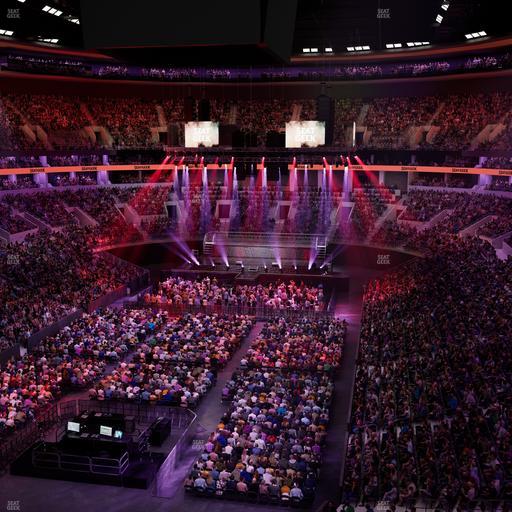 TD Garden - Section Balcony 307 Seat View