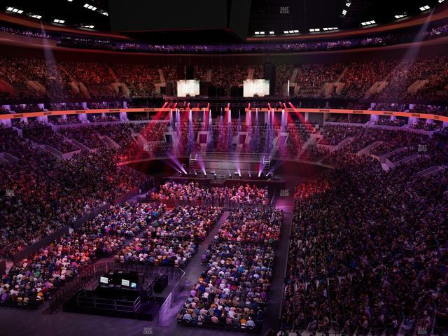 TD Garden - Section Balcony 307 Seat View