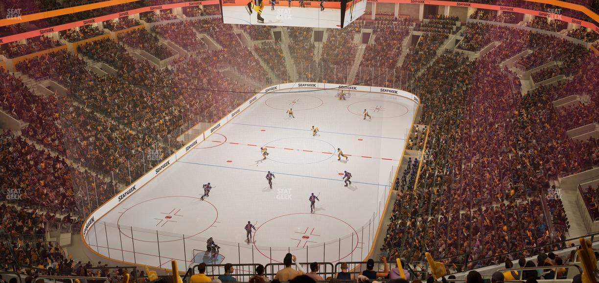 TD Garden - Section Balcony 307 Seat View