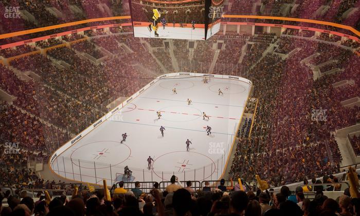 TD Garden - Section Balcony 307 Seat View