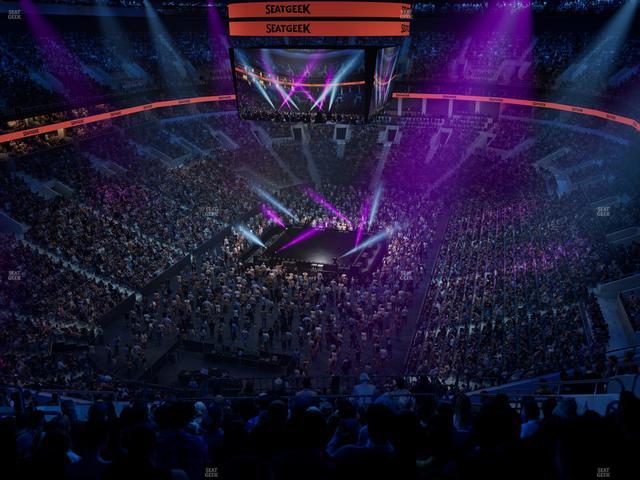 TD Garden - Section Balcony 307 Seat View