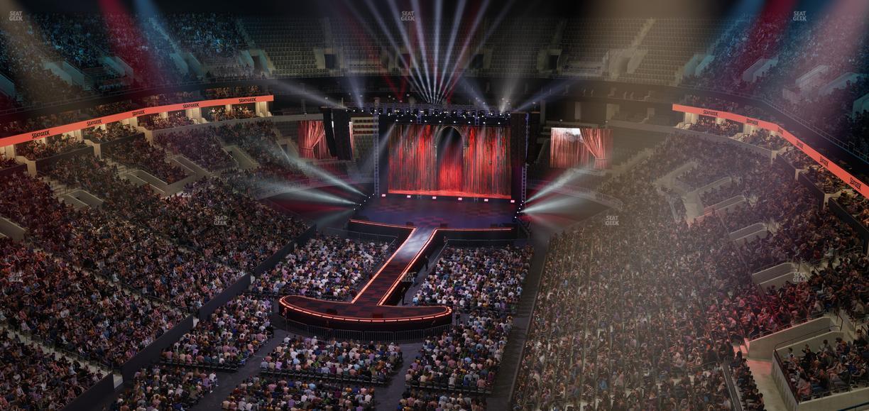 TD Garden - Section Balcony 307 Seat View