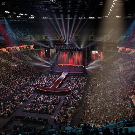 TD Garden - Section Balcony 307 Seat View