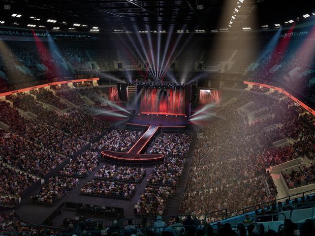 TD Garden - Section Balcony 307 Seat View TD Garden - Section Balcony 307 Seat View