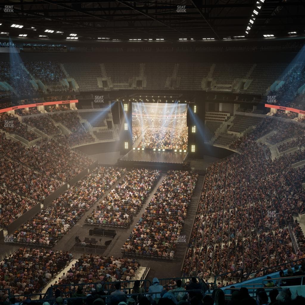 TD Garden - Section Balcony 307 Seat View