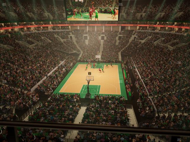 TD Garden - Section Balcony 308 Seat View