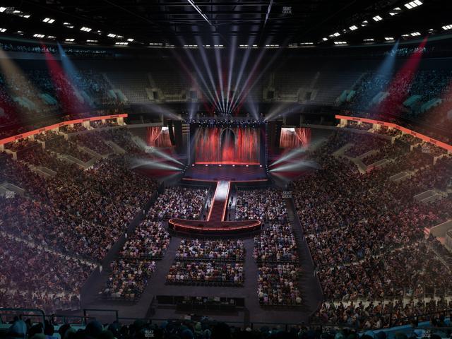 TD Garden - Section Balcony 308 Seat View TD Garden - Section Balcony 308 Seat View