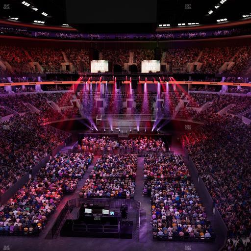 TD Garden - Section Balcony 308 Seat View