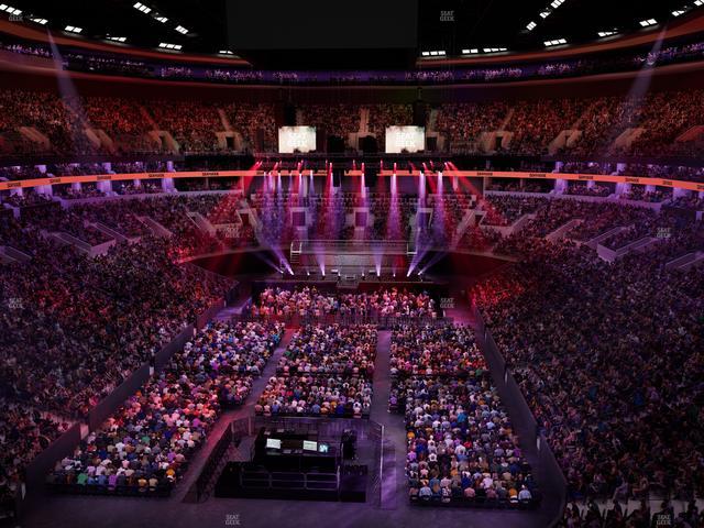 TD Garden - Section Balcony 308 Seat View