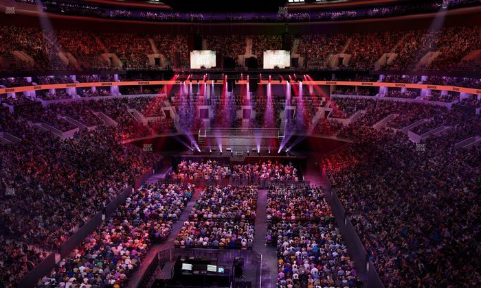 TD Garden - Section Balcony 308 Seat View