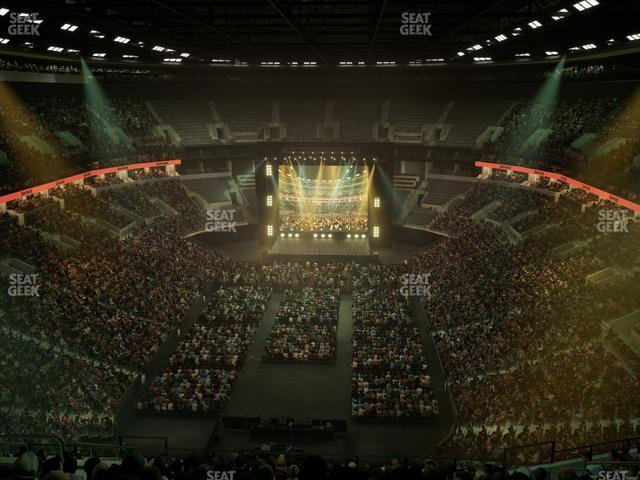 TD Garden - Section Balcony 308 Seat View