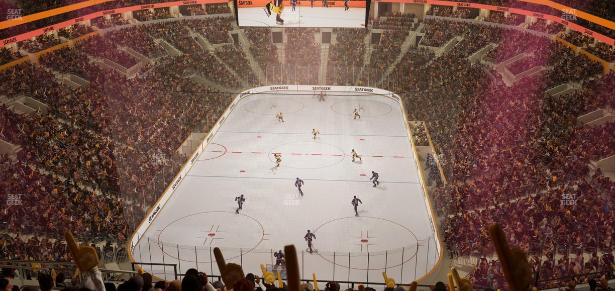 TD Garden - Section Balcony 308 Seat View