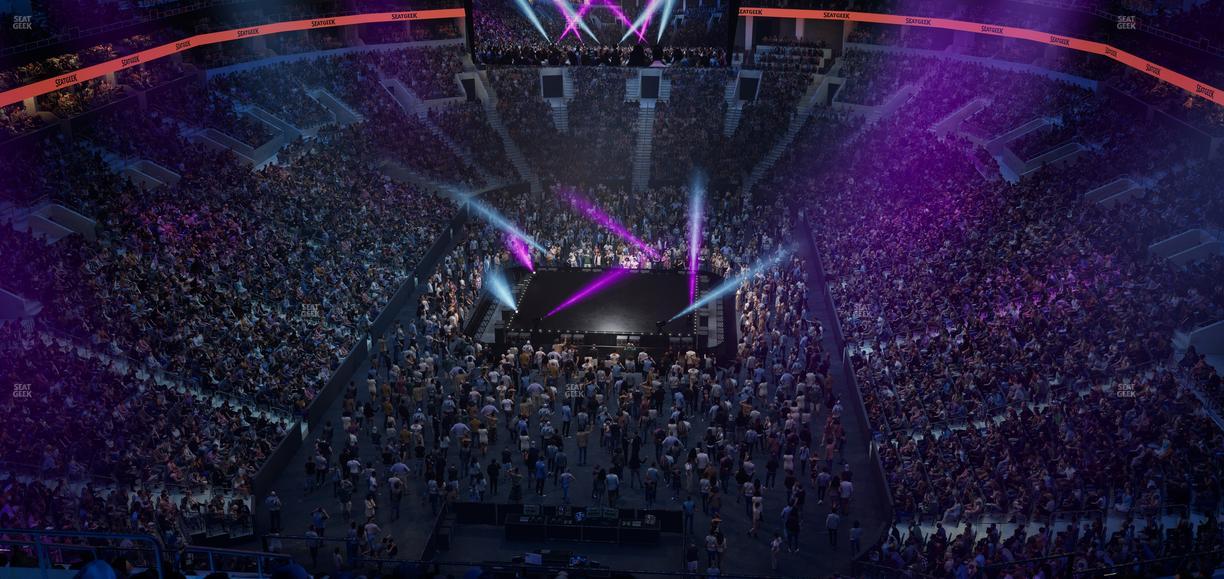 TD Garden - Section Balcony 308 Seat View