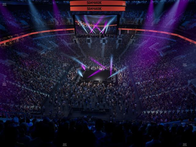 TD Garden - Section Balcony 308 Seat View