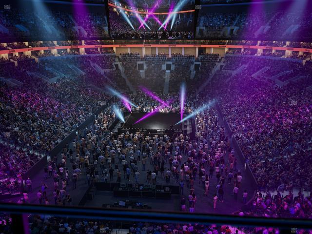 TD Garden - Section Balcony 308 Seat View