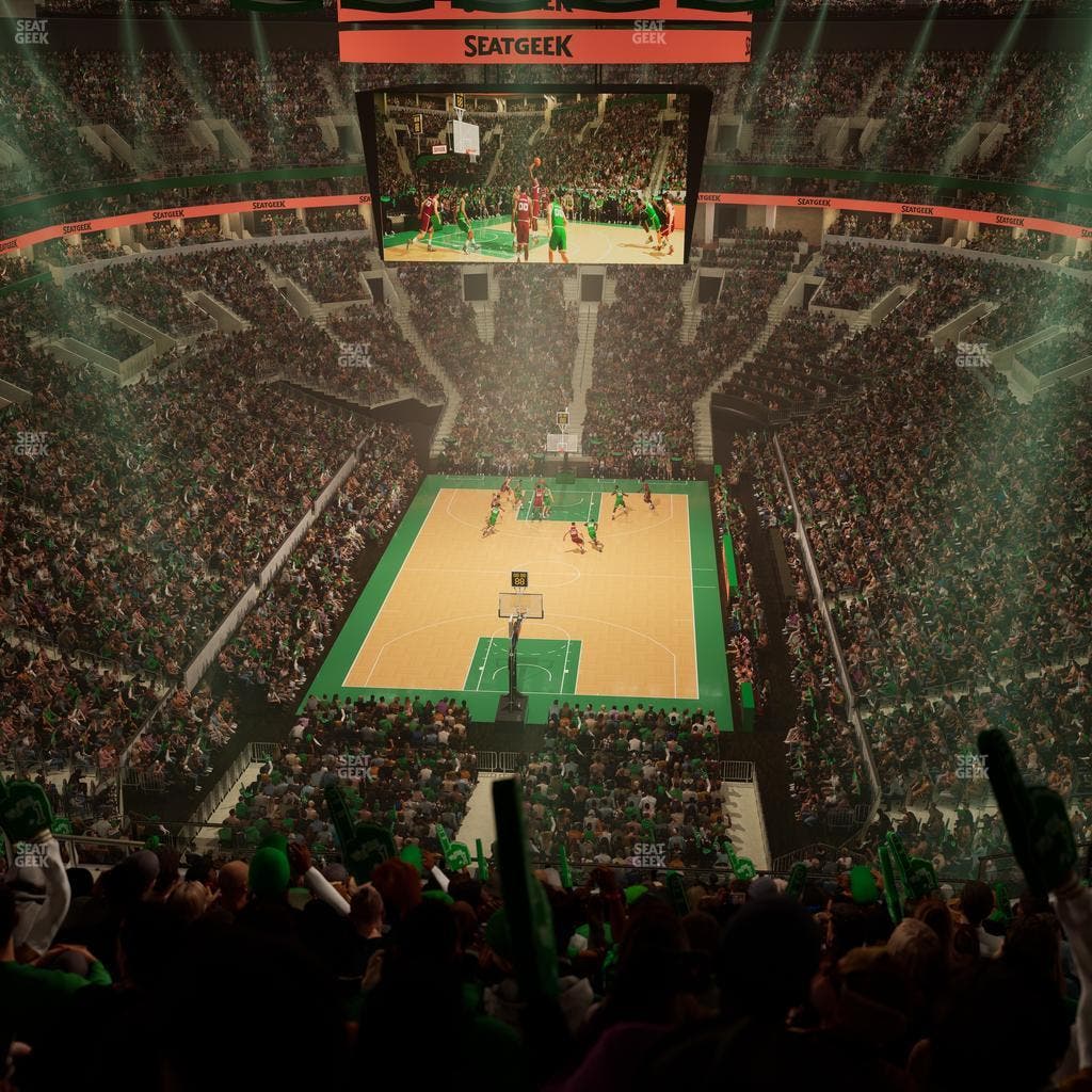 TD Garden - Section Balcony 308 Seat View