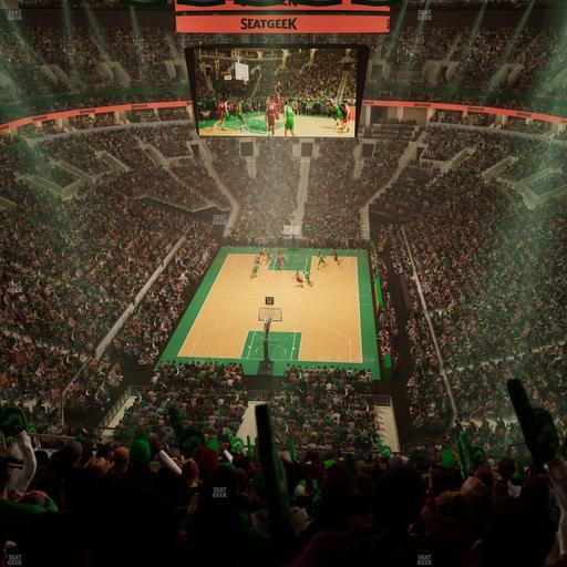 TD Garden - Section Balcony 308 Seat View