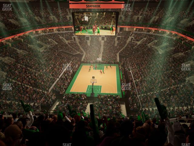 TD Garden - Section Balcony 308 Seat View TD Garden - Section Balcony 308 Seat View