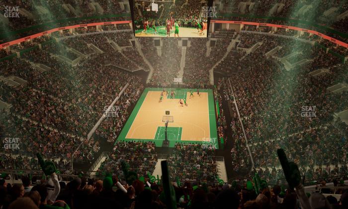 TD Garden - Section Balcony 308 Seat View