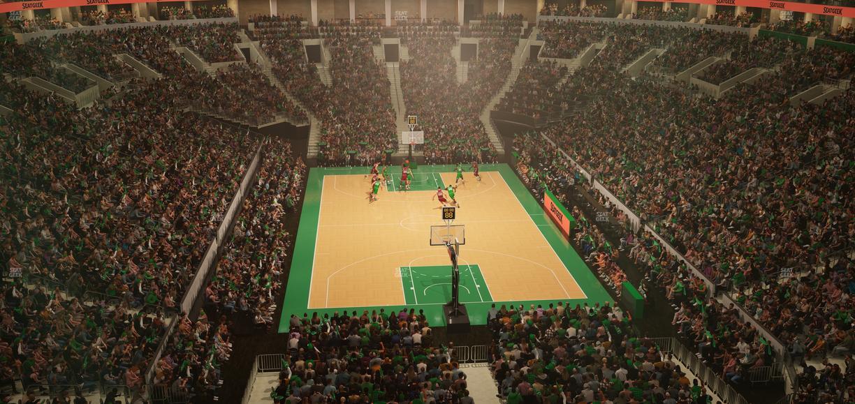 TD Garden - Section Balcony 309 Seat View